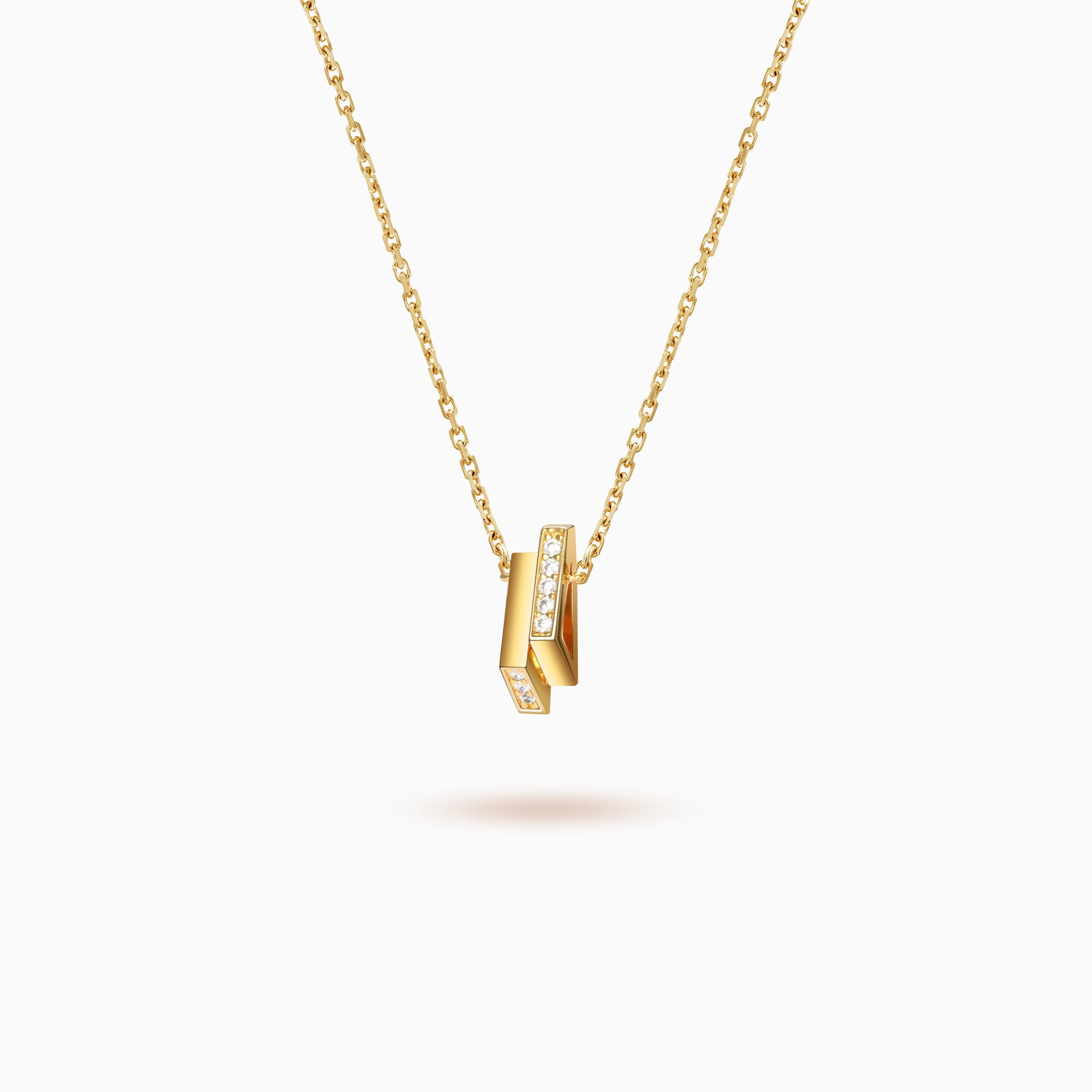 Jewelry Louis Vuitton Necklace Nanogram Pendant Gp Gold Silver